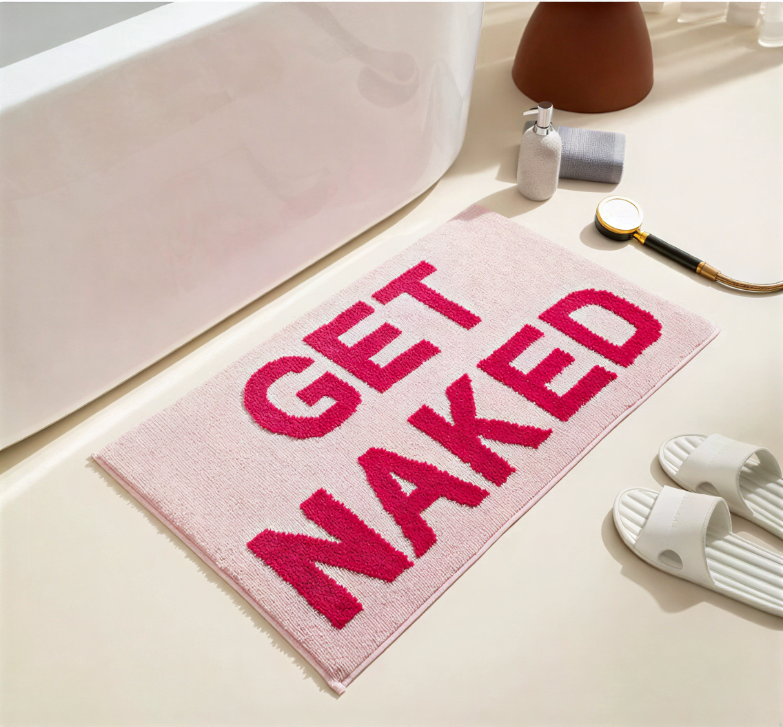 LuxLetter - Badematte rutschfest aus Mikrofaser