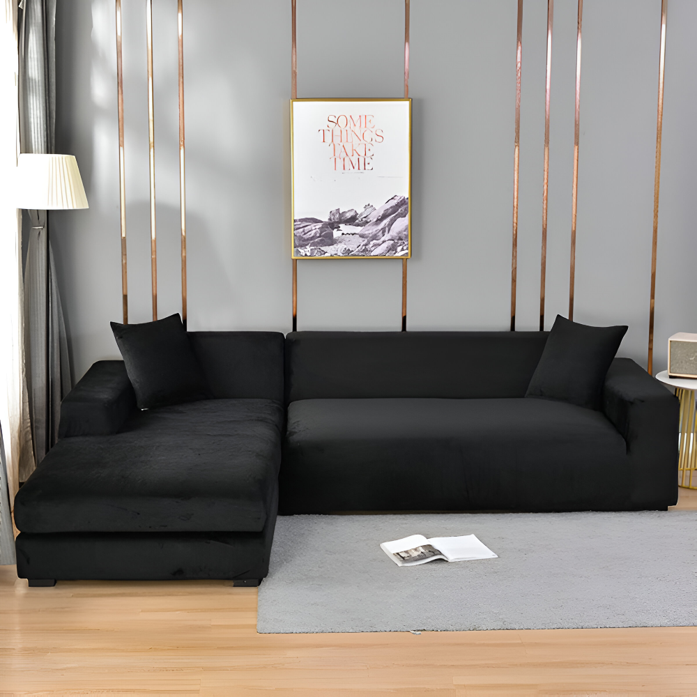 LuxuriFit Sofa Cover - Weicher, Elastischer und Eleganter Bezug für das Sofa