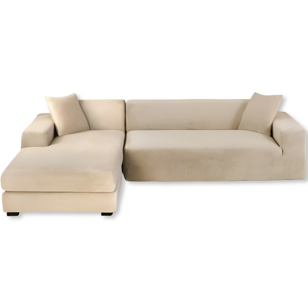 LuxuriFit Sofa Cover - Weicher, Elastischer und Eleganter Bezug für das Sofa