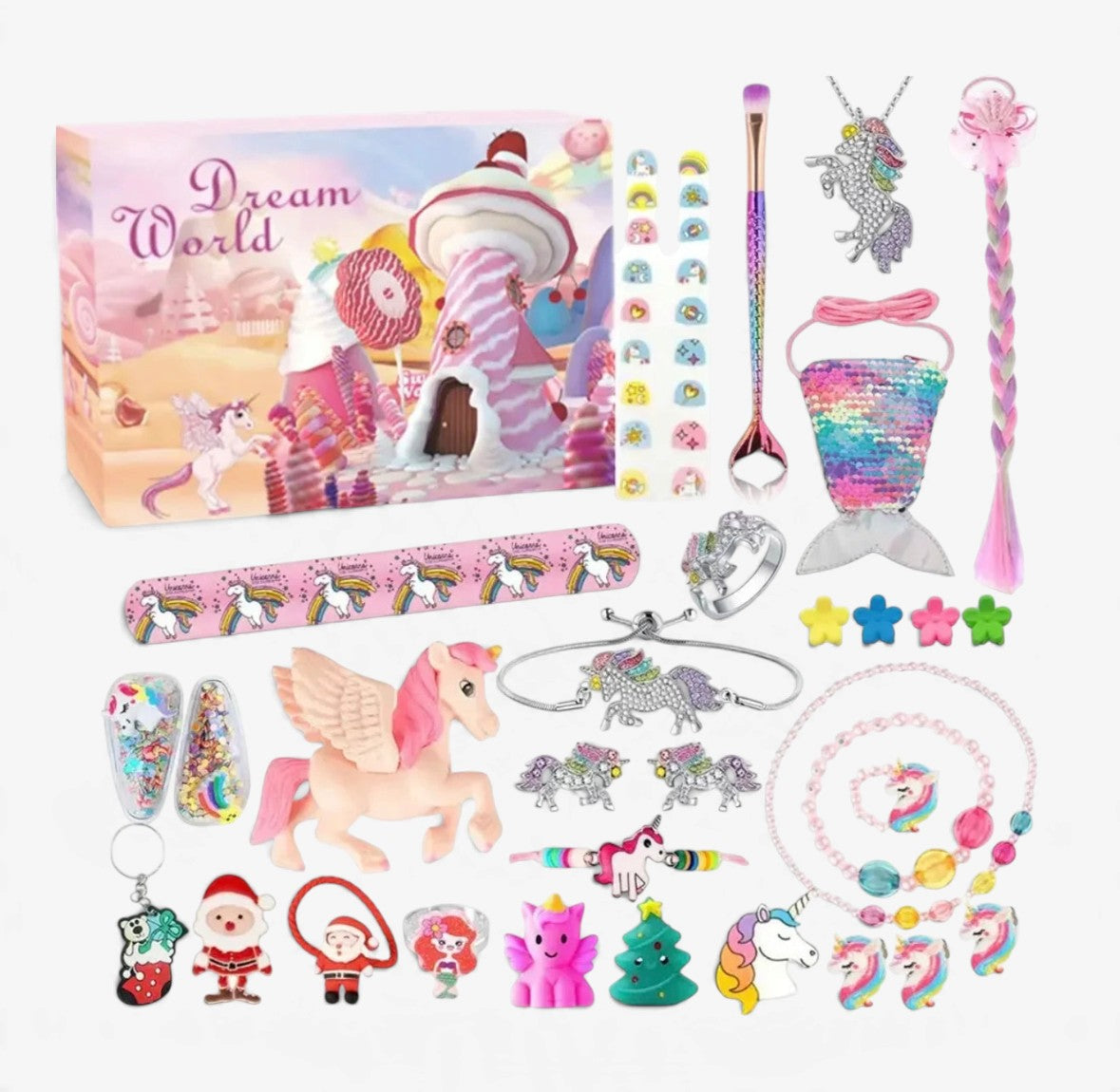UnicornGlimmer - Einhorn-Adventskalender mit 24 Überraschungen