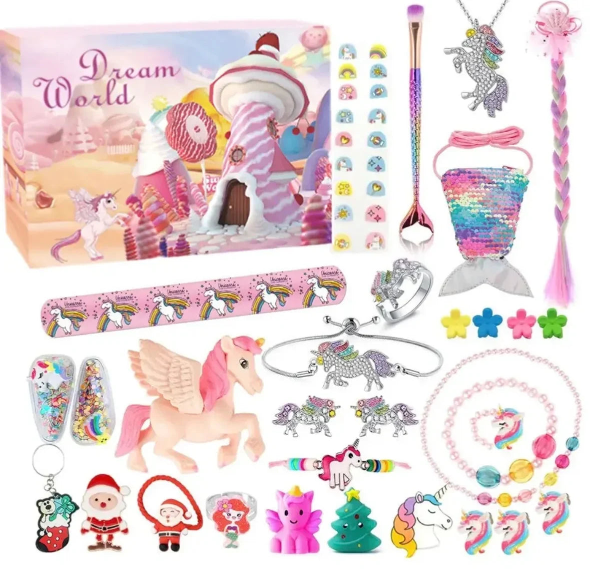 UnicornGlimmer - Einhorn-Adventskalender mit 24 Überraschungen