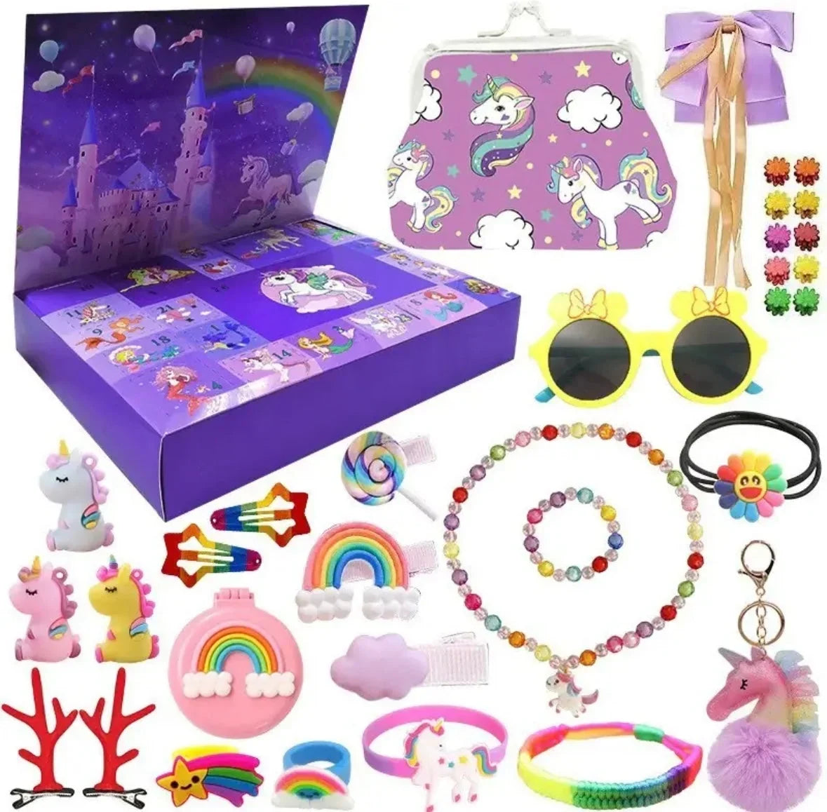 UnicornGlimmer - Einhorn-Adventskalender mit 24 Überraschungen