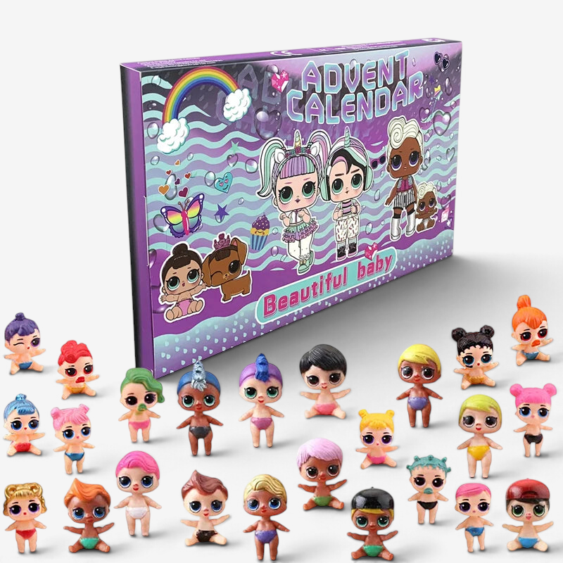 HeroCrate - Marvel Adventskalender mit 24 PVC-Actionfiguren