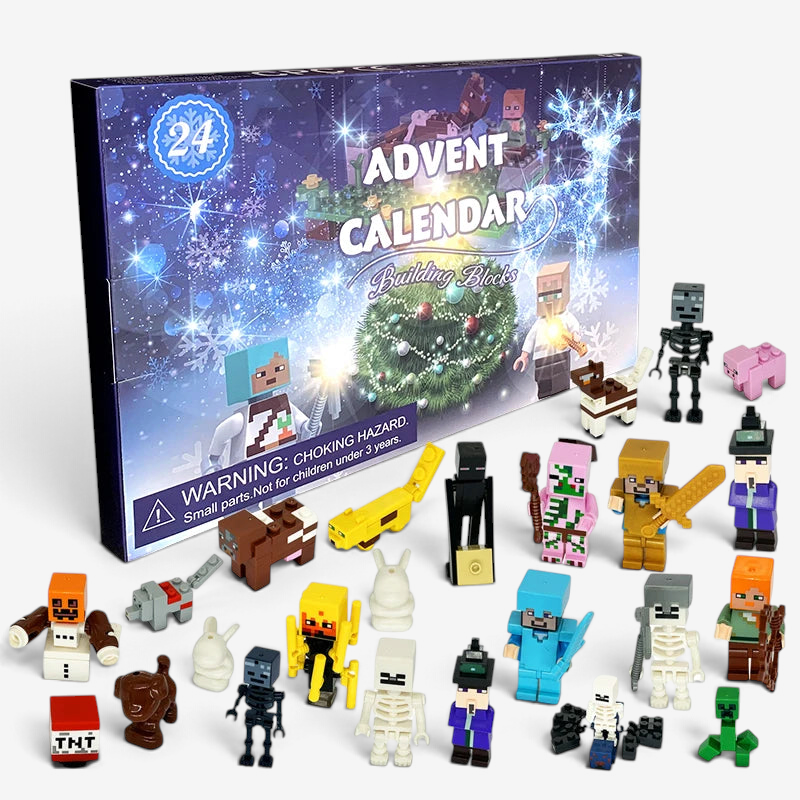 HeroCrate - Marvel Adventskalender mit 24 PVC-Actionfiguren