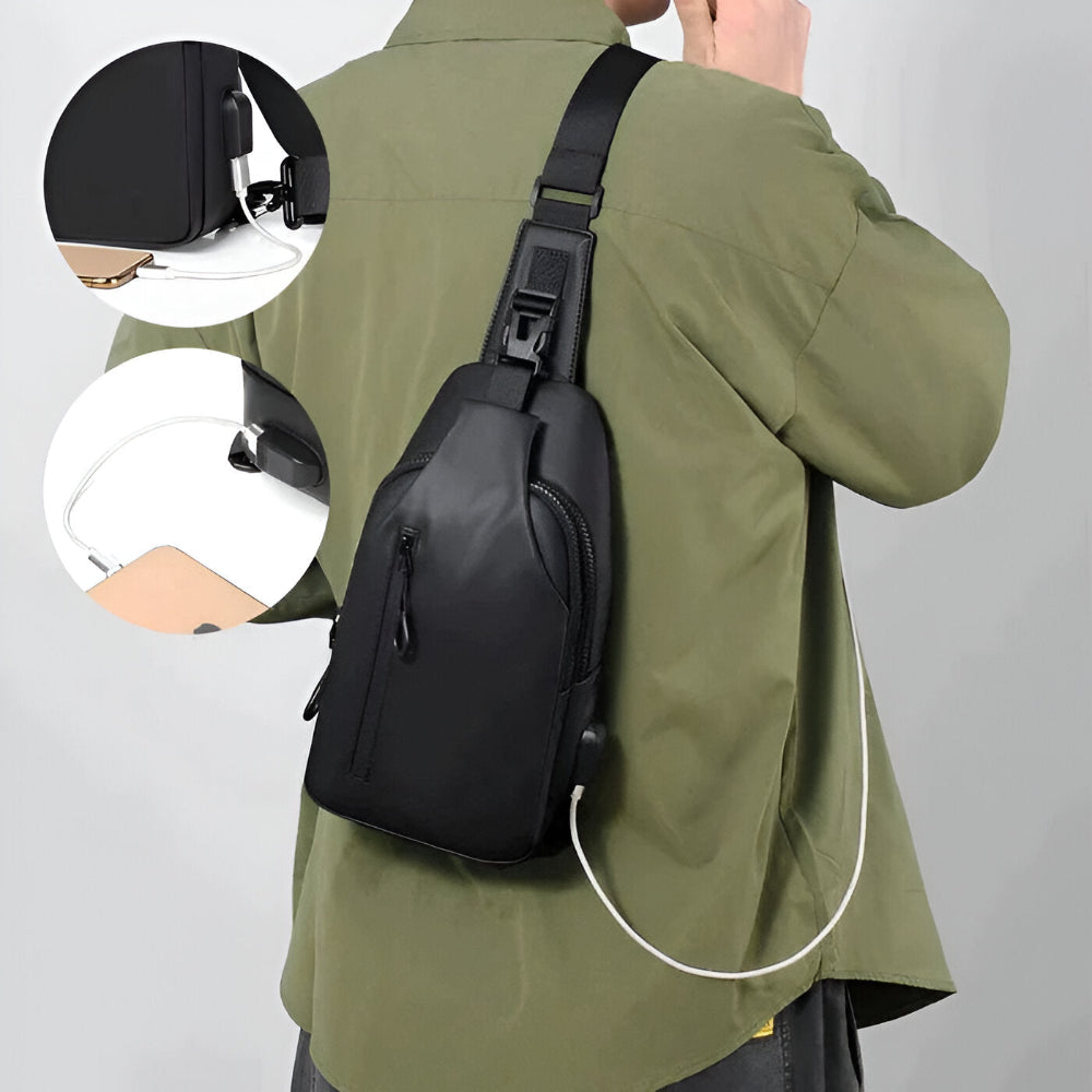 MetroFlex - Crossbody Bag -Crossbody Bag Herren schwarz