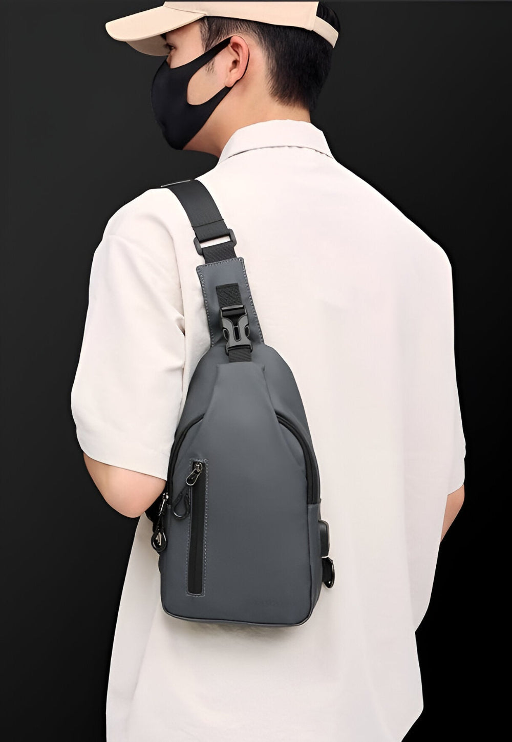 MetroFlex - Crossbody Bag -Crossbody Bag Herren schwarz