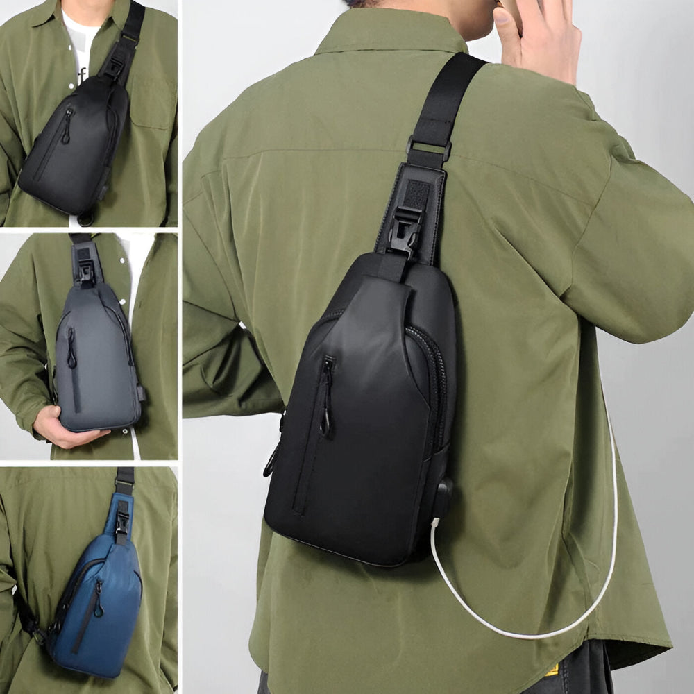 MetroFlex - Crossbody Bag -Crossbody Bag Herren schwarz