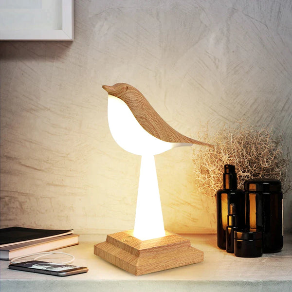 Ekster - Design Vogel-Tischleuchte