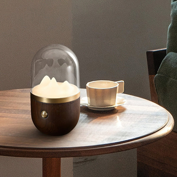 Mountain - Nachttischlampe Mountain Peak mit mattiertem