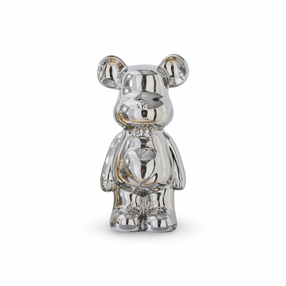 GlossiBear - Figurine -Bunte Bärenfigur aus Keramik &
