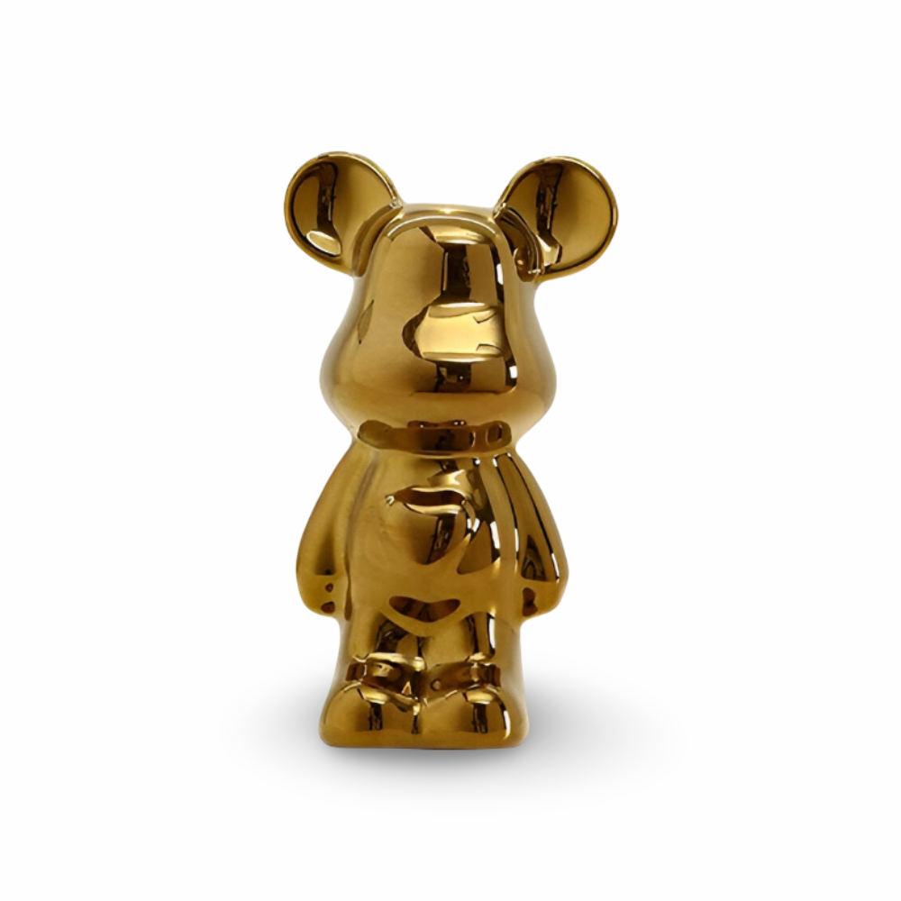 GlossiBear - Figurine -Bunte Bärenfigur aus Keramik &
