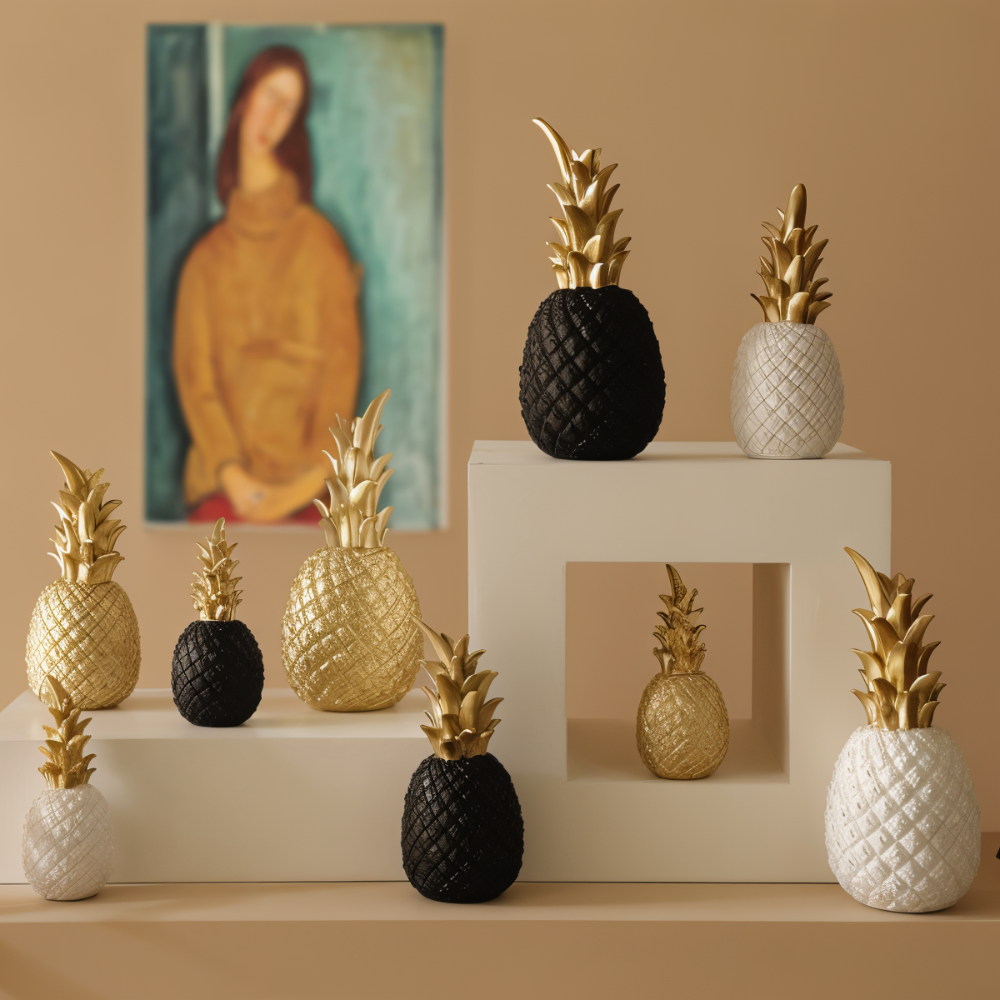 PineArt - Decoration - Ananas Dekofigur aus Harz