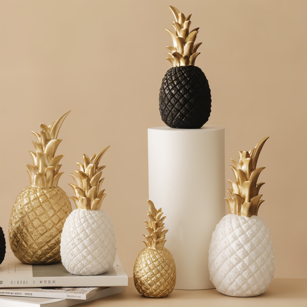 PineArt - Decoration - Ananas Dekofigur aus Harz
