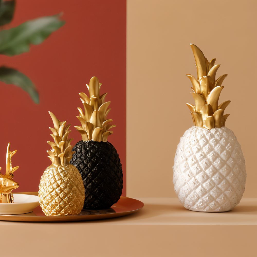 PineArt - Decoration - Ananas Dekofigur aus Harz