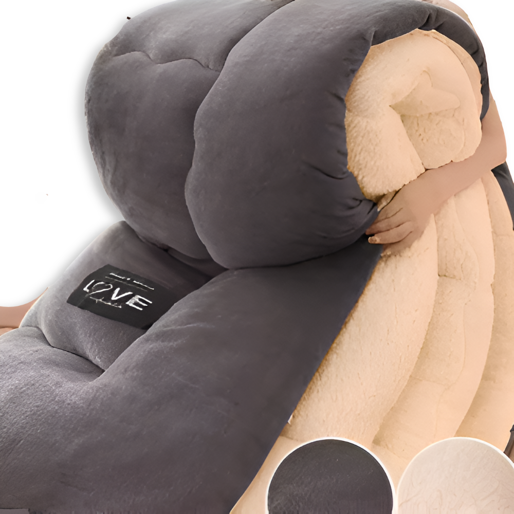 PlushFluff - Winter Bettbezug dick & warm aus