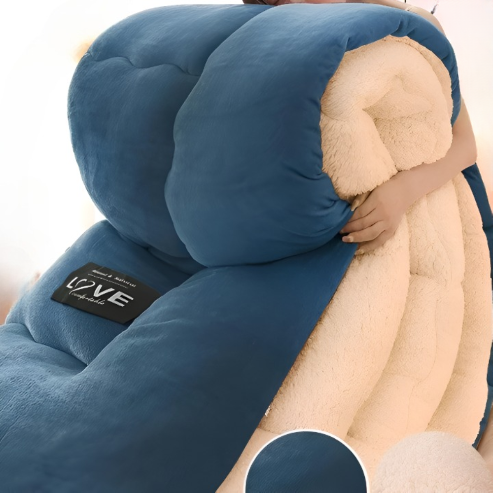 PlushFluff - Winter Bettbezug dick & warm aus