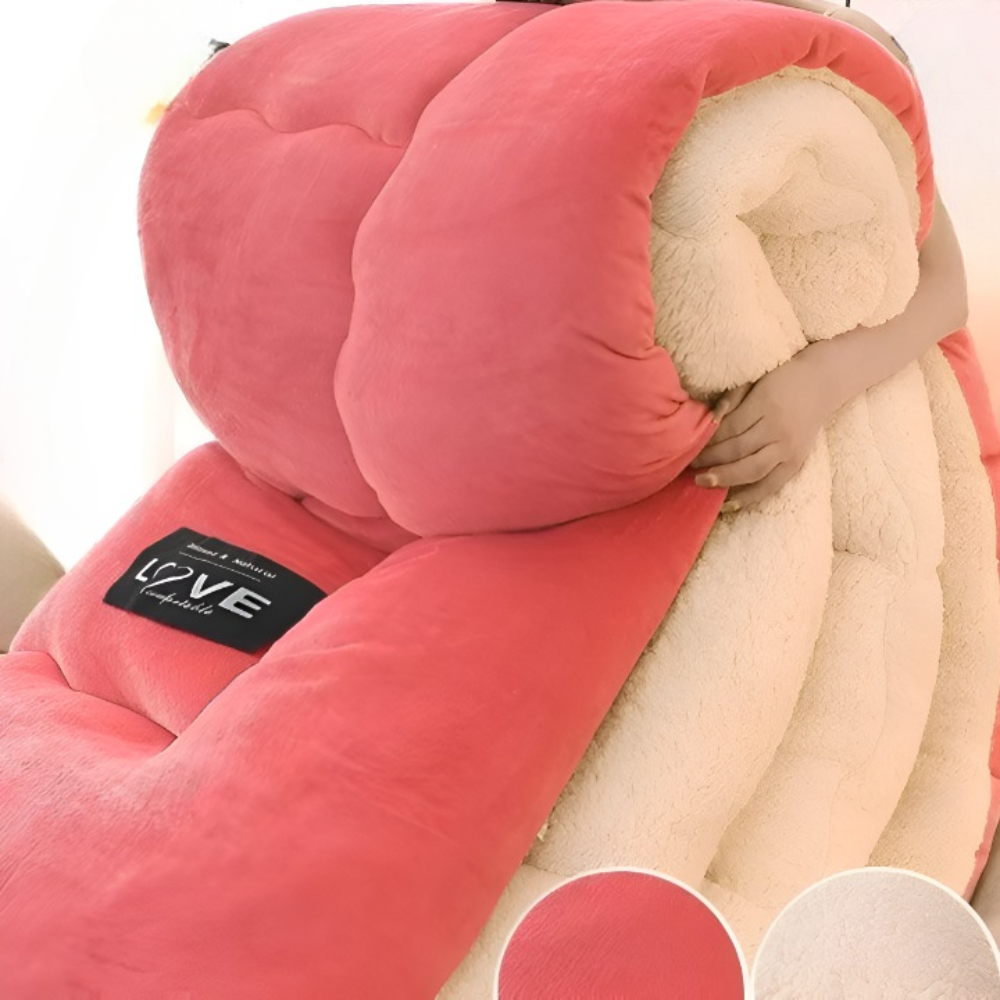 PlushFluff - Winter Bettbezug dick & warm aus