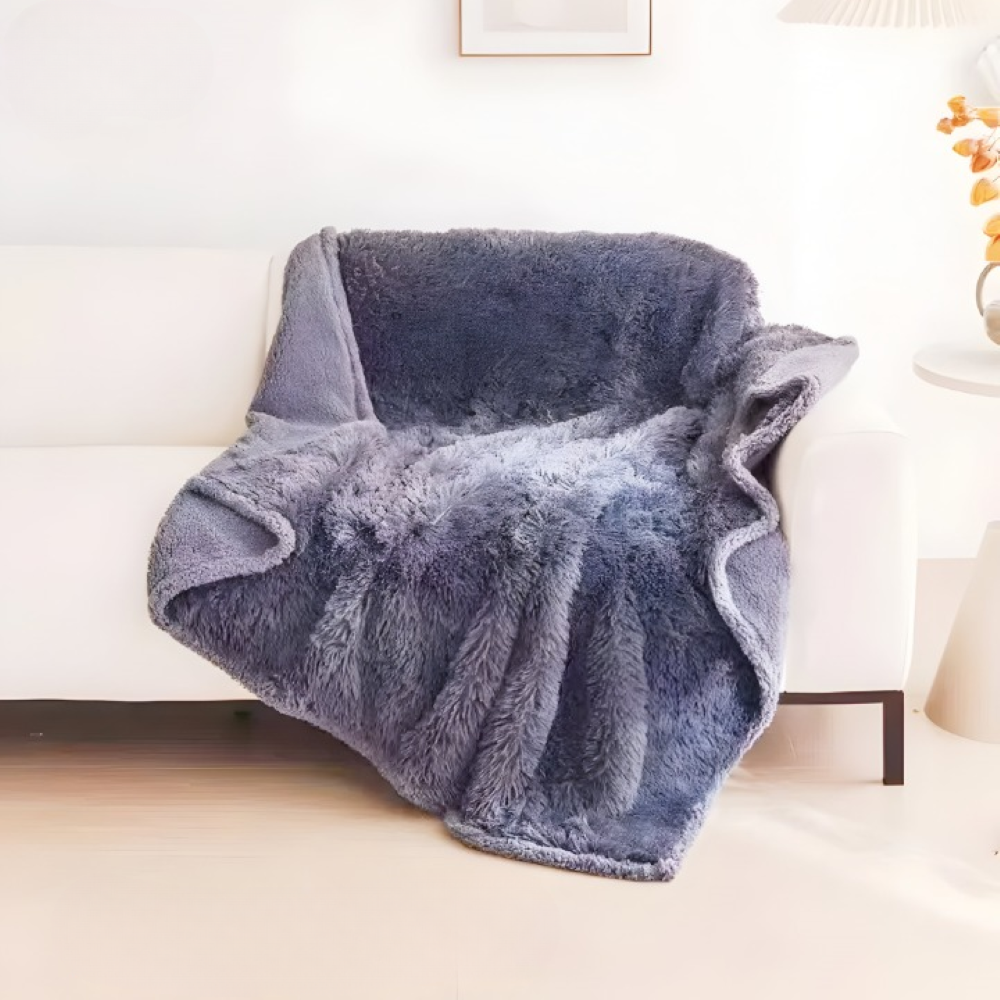 Polyesterplüsch - Mikrofaser Kuscheldecke wasserdicht