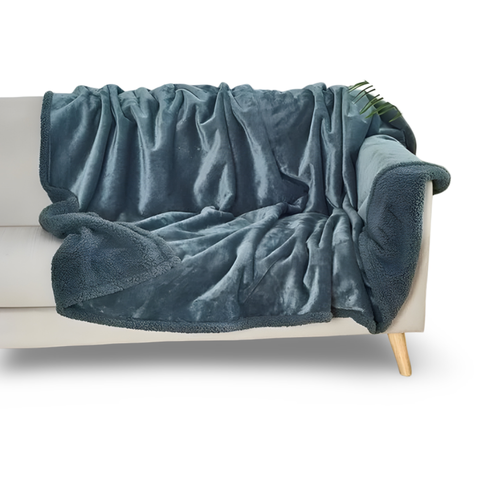 Polyesterplüsch - Mikrofaser Kuscheldecke wasserdicht