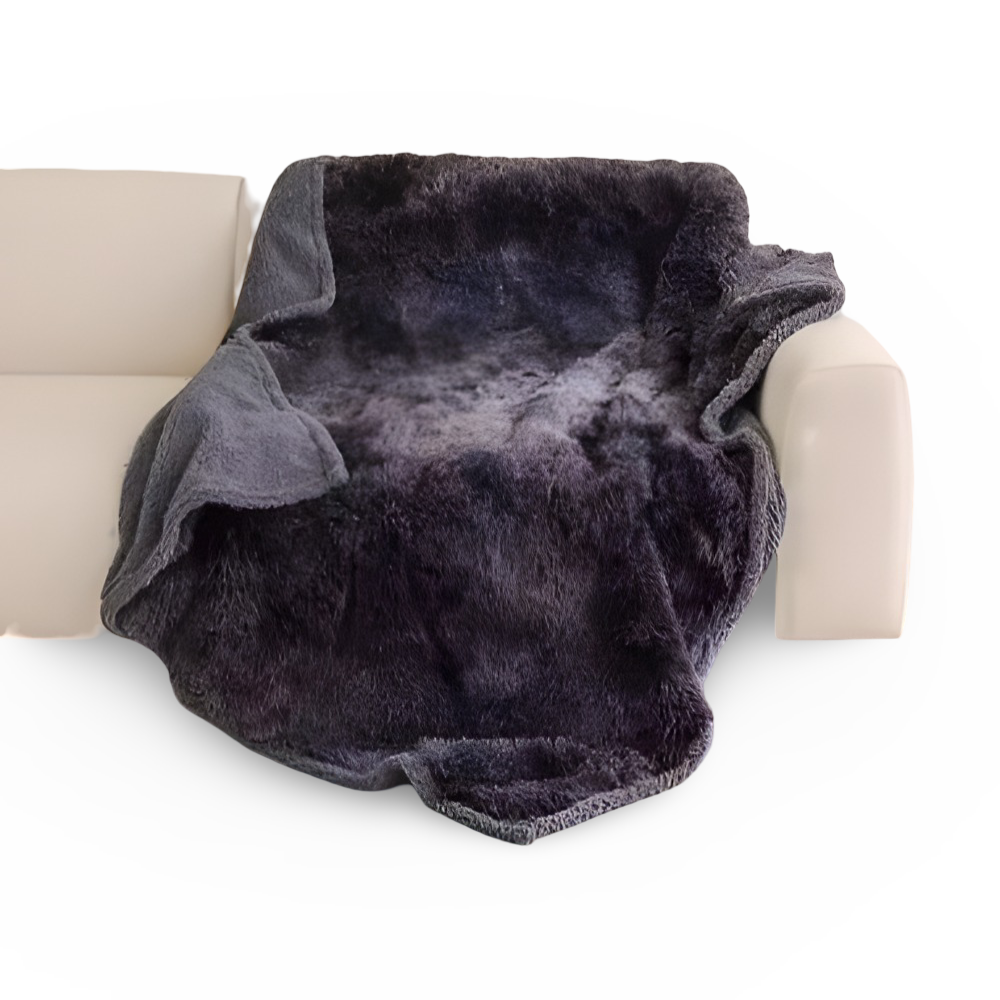 Polyesterplüsch - Mikrofaser Kuscheldecke wasserdicht