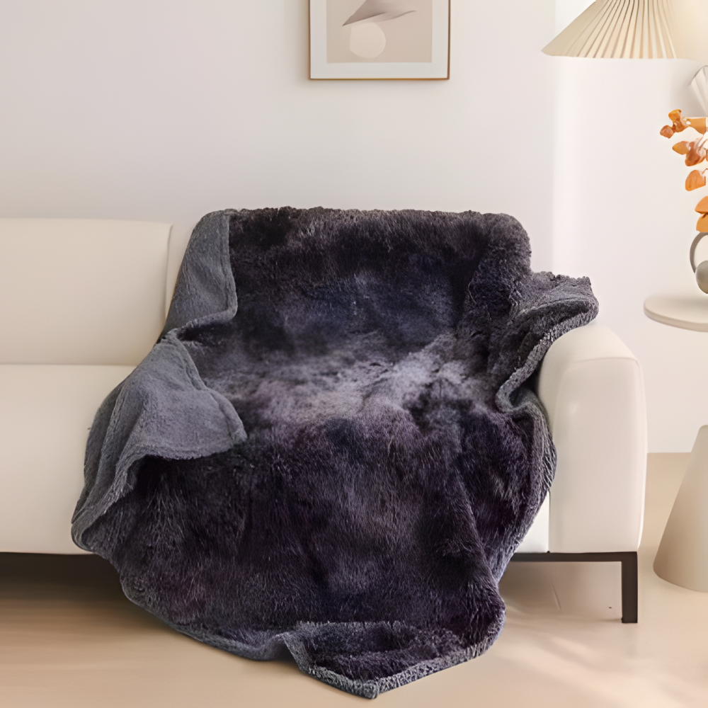 Polyesterplüsch - Mikrofaser Kuscheldecke wasserdicht