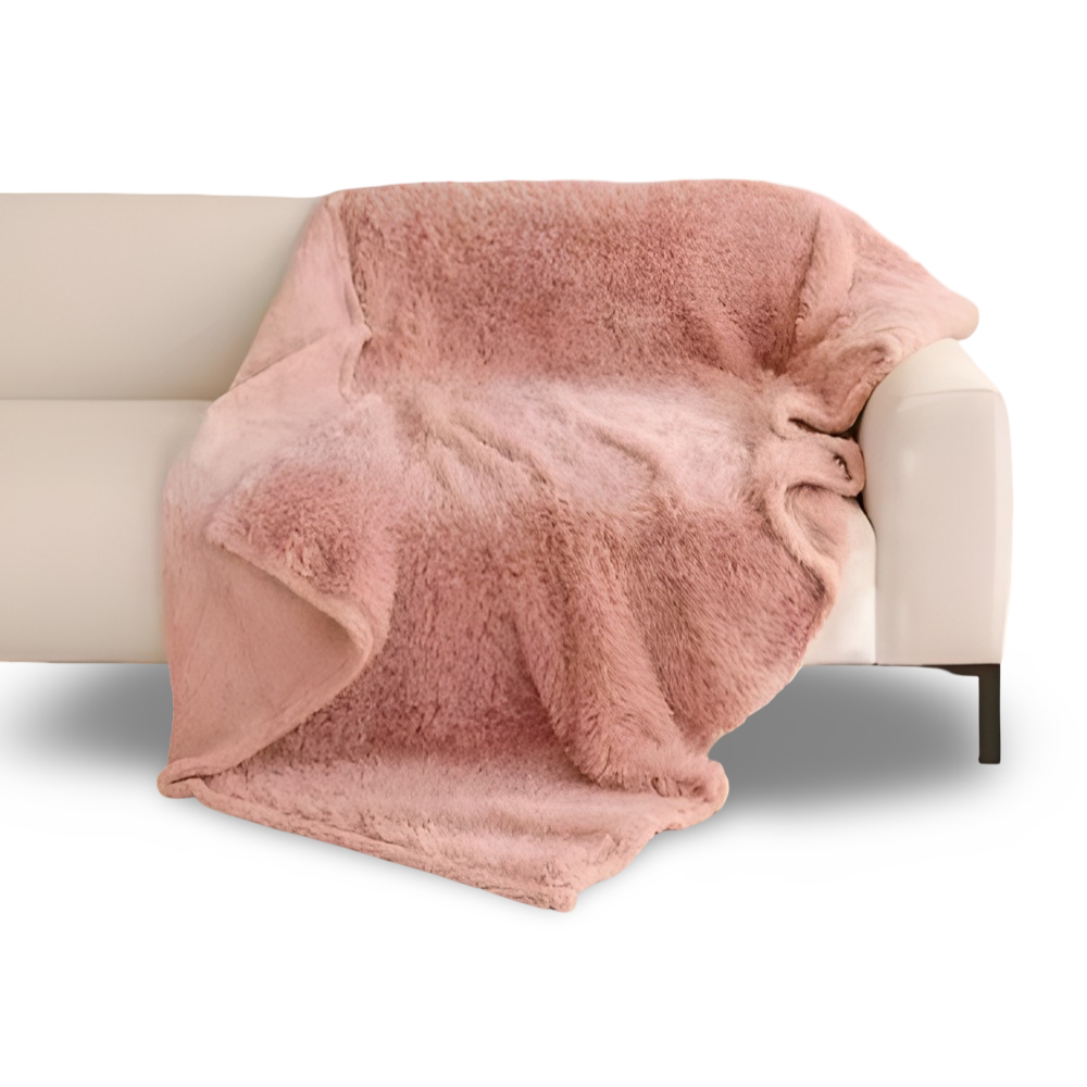 Polyesterplüsch - Mikrofaser Kuscheldecke wasserdicht