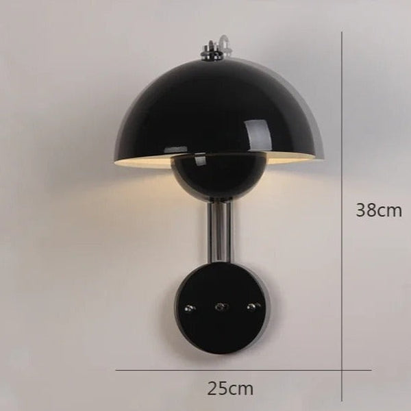 Nokturna - Moderne LED Wandleuchte Blütenform