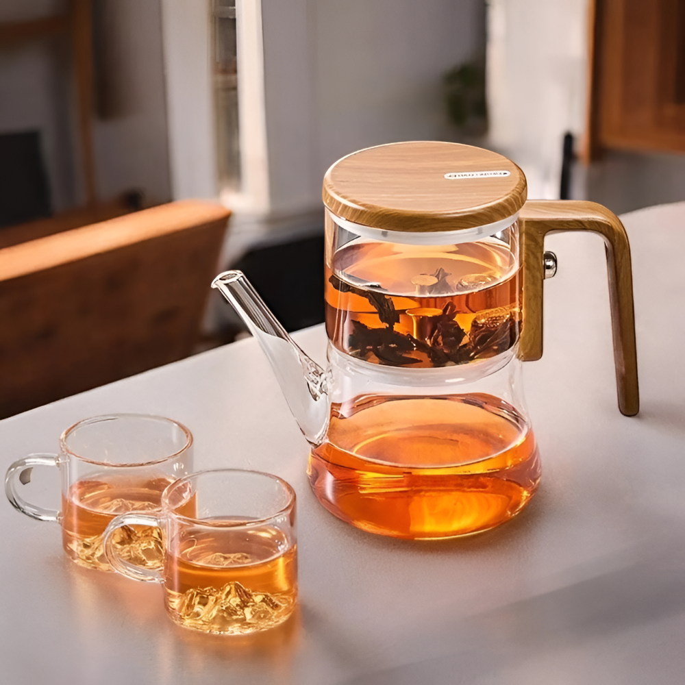 Glasteekanne - 760 ml aus Borosilikatglas