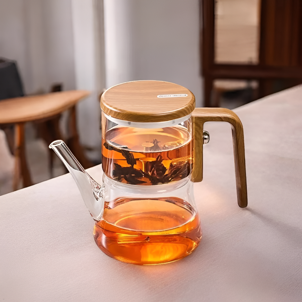 Glasteekanne - 760 ml aus Borosilikatglas