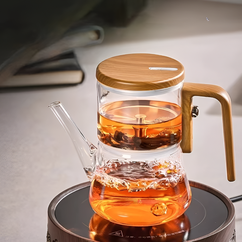 Glasteekanne - 760 ml aus Borosilikatglas