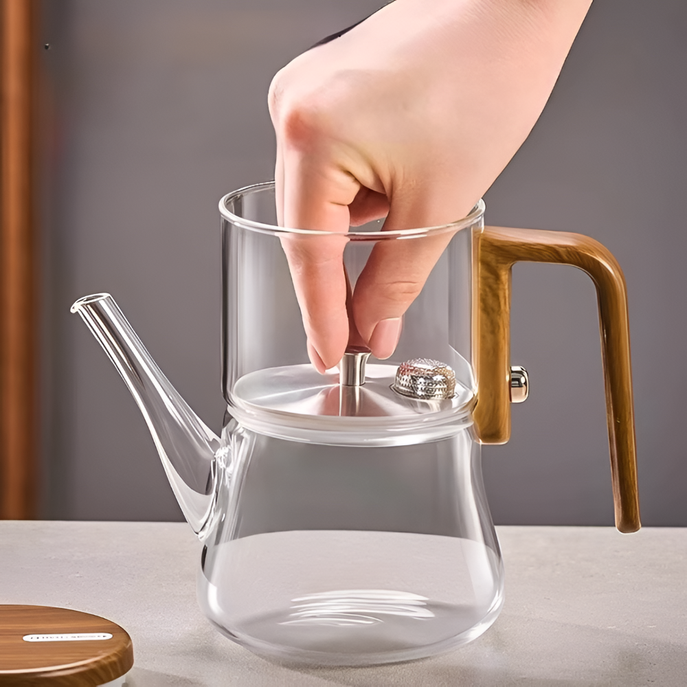 Glasteekanne - 760 ml aus Borosilikatglas