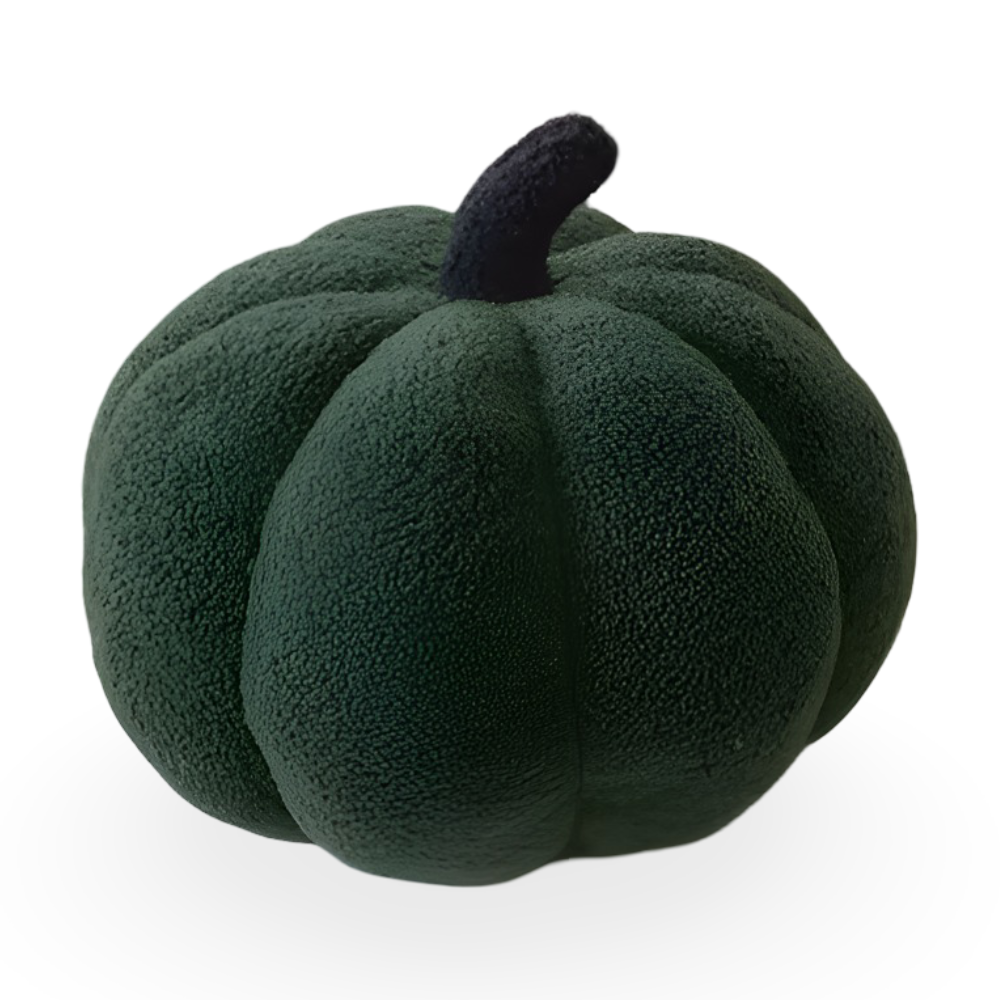 Pumpkin Cush - Texturiertes Kürbis Plüsch Kissen