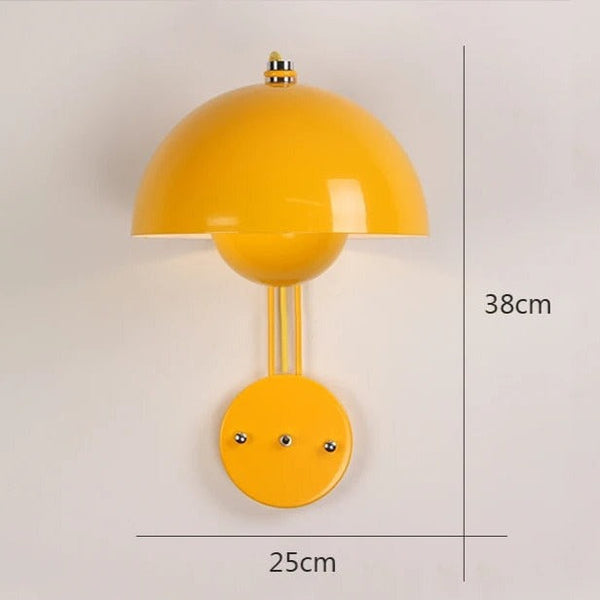 Nokturna - Moderne LED Wandleuchte Blütenform