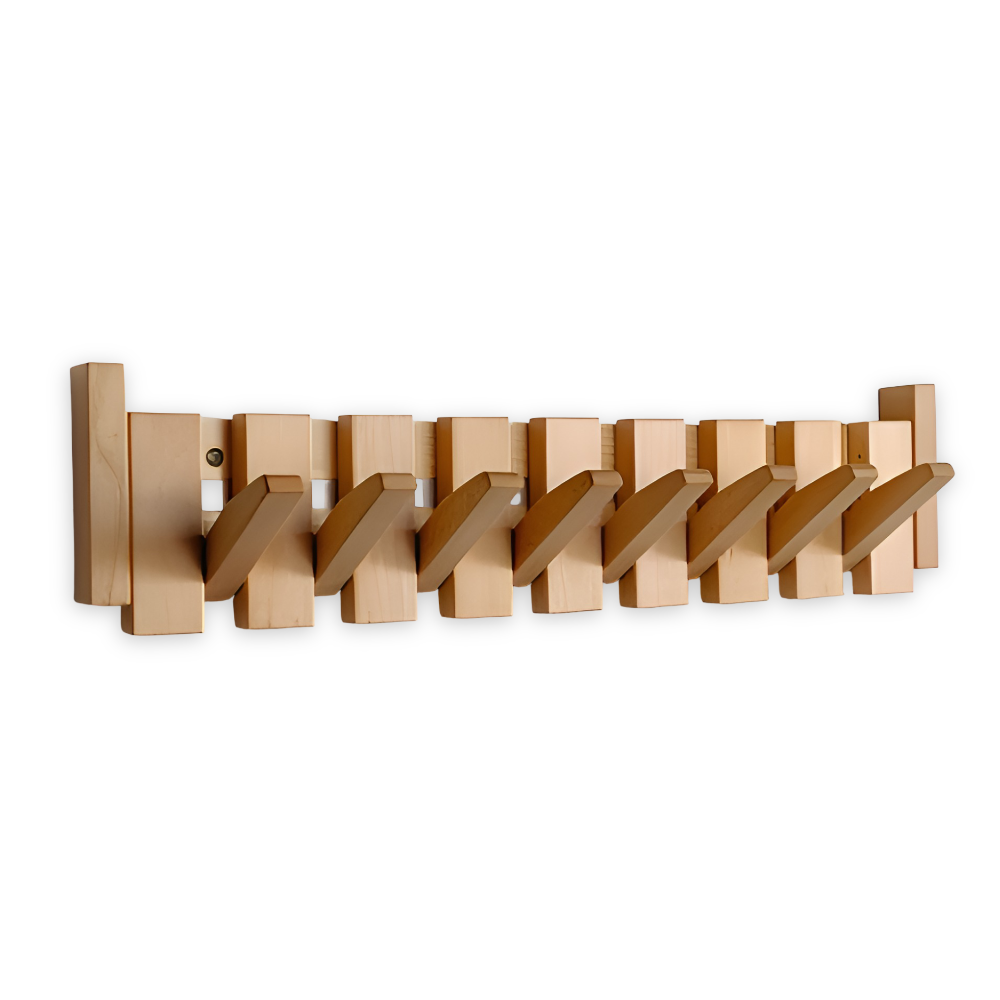 RetroHooks - Klaviertasten-Wandregal aus Holz mit