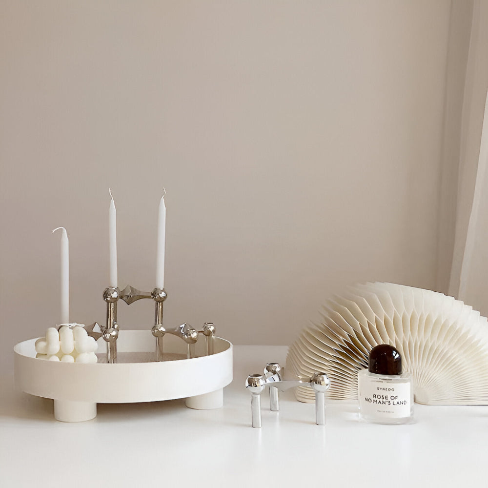 Rundliches - Serving Tray - Serviertablett rund Keramik &