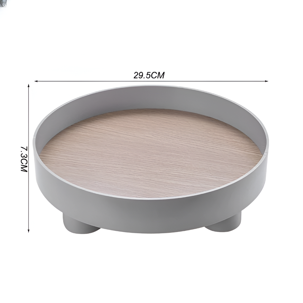 Rundliches - Serving Tray - Serviertablett rund Keramik &