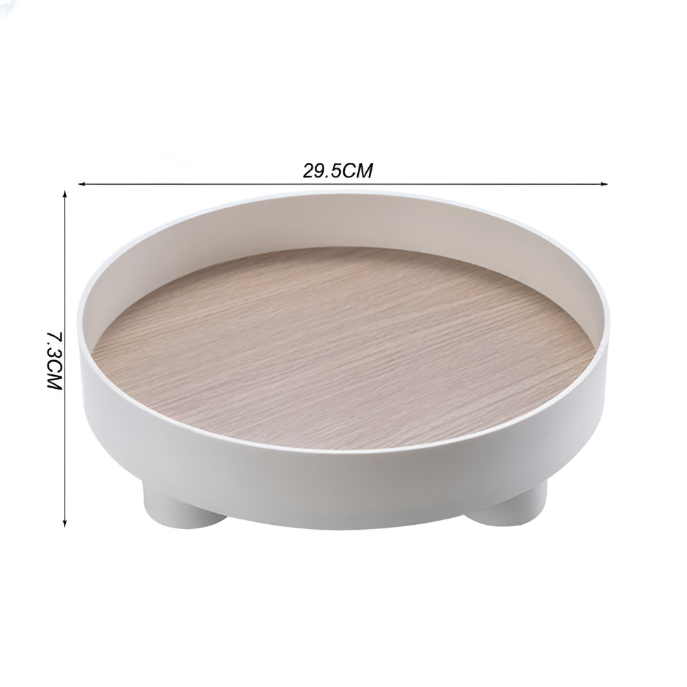 Rundliches - Serving Tray - Serviertablett rund Keramik &