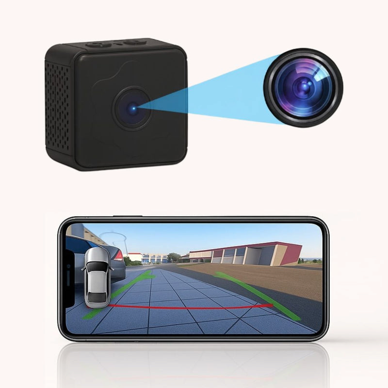 MagnaView - Kabellose Rückfahrkamera mit magnetischer 360°-Halterung, 720P HD Auflösung