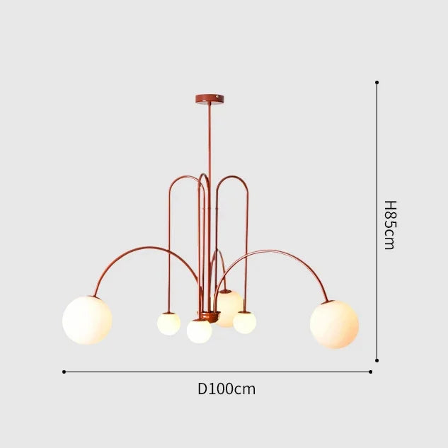 Solara - LED-Pendelleuchte mit Klarglas