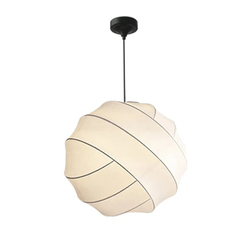 Wabi - Sabi Seiden-Hängelampe mit E27 & LED inklusive