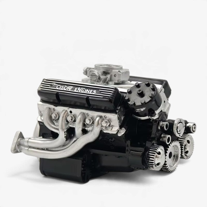 MotorVex - Mini V8 Benzinmotor-Modellbausatz mit CDI-Zündung