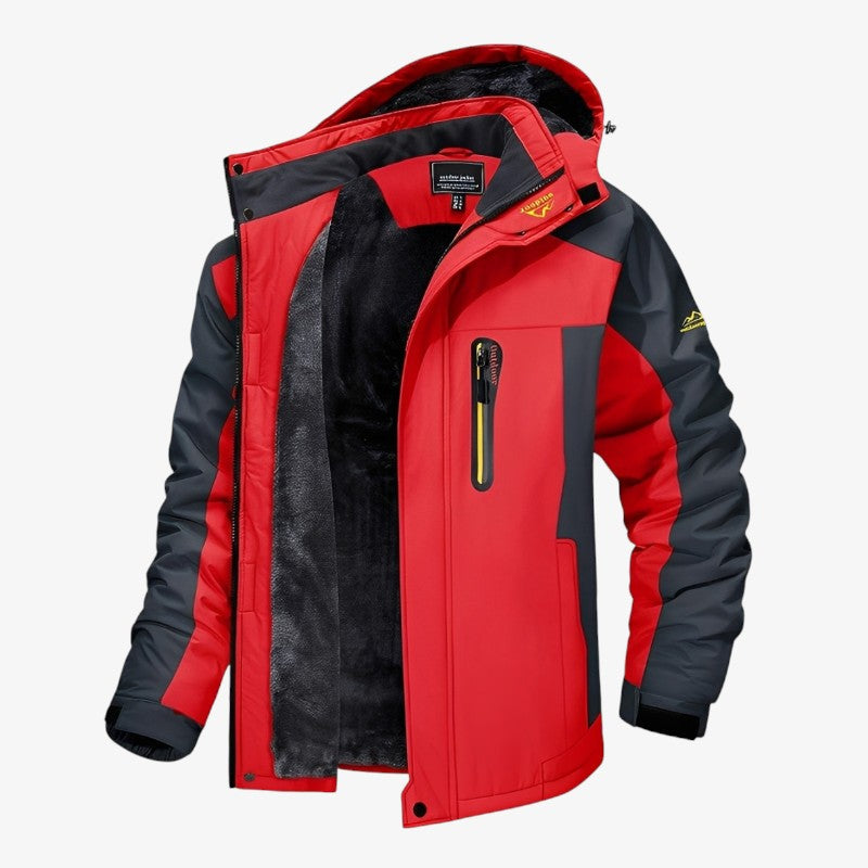 FrostGuard - Herren Wintermantel mit isolierendem Futter