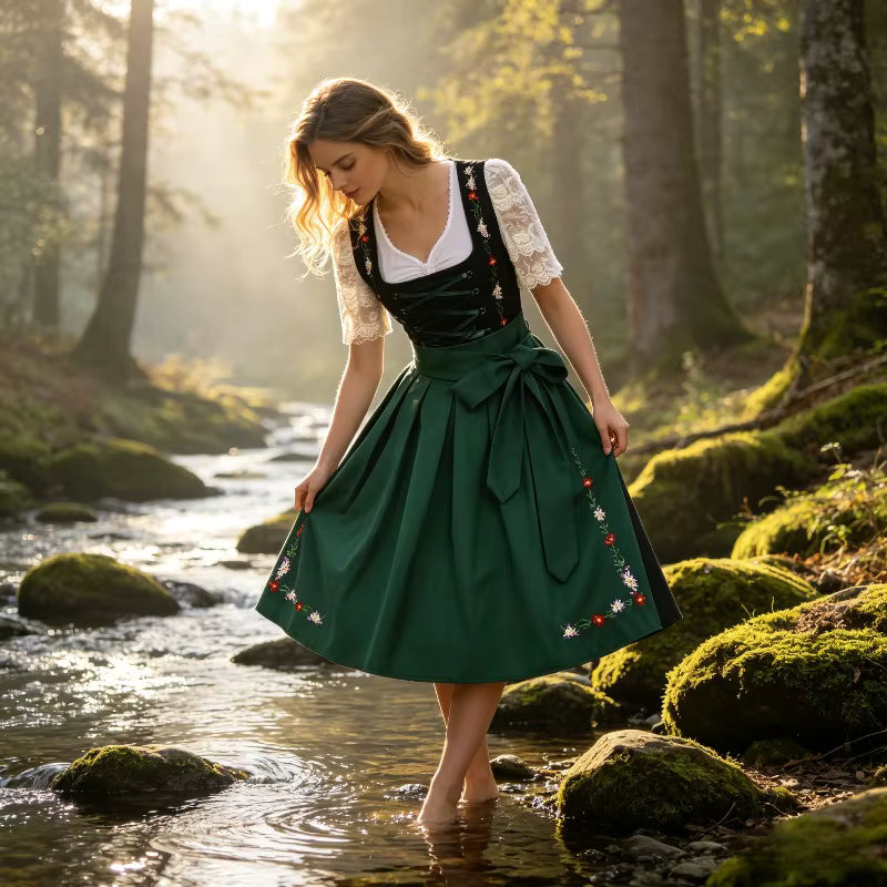 Damen-Dirndl im traditionellen Stil