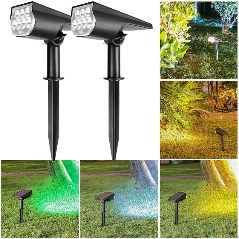 Radial - Solarstrahler mit 7 einstellbaren LEDs