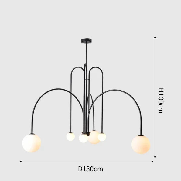 Solara - LED-Pendelleuchte mit Klarglas