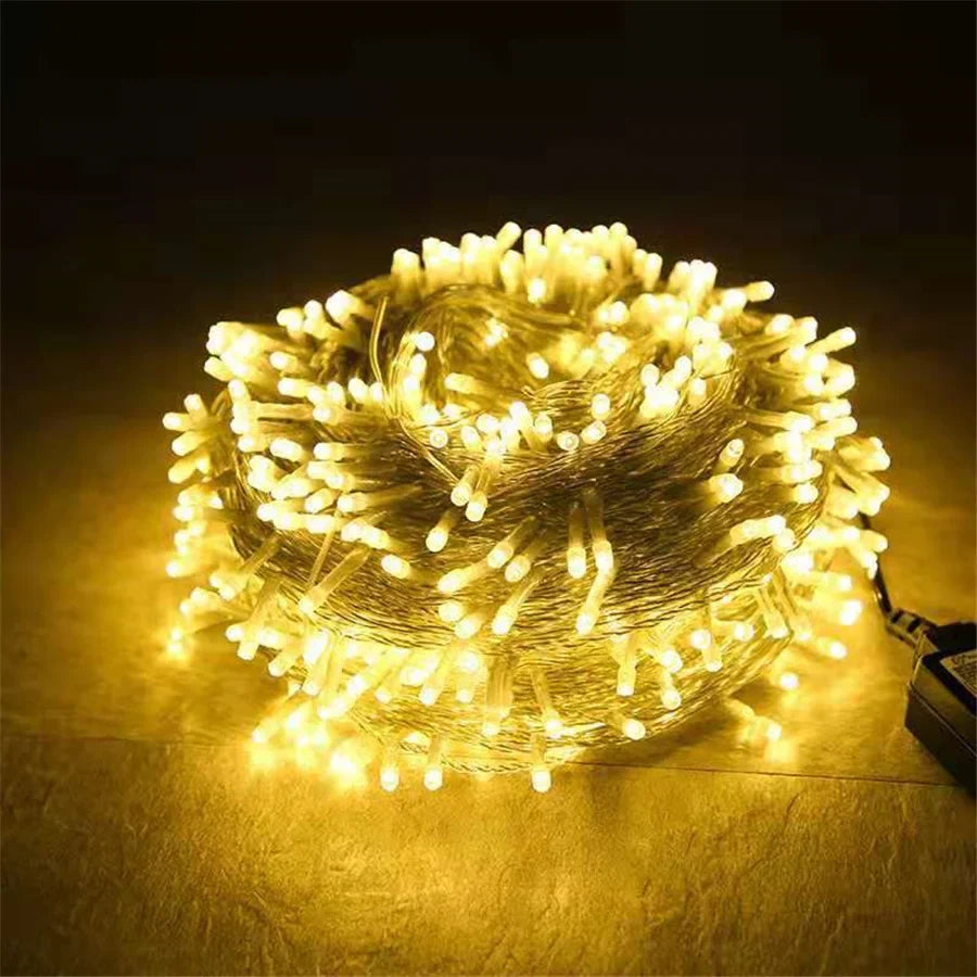 Lichtera - LED-Lichterkette 10/50/100 m mit 8 Modi