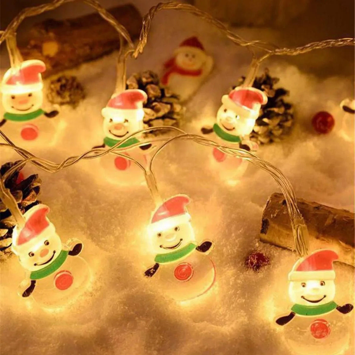 Weihnachtslichterkette - warmweißen LEDs