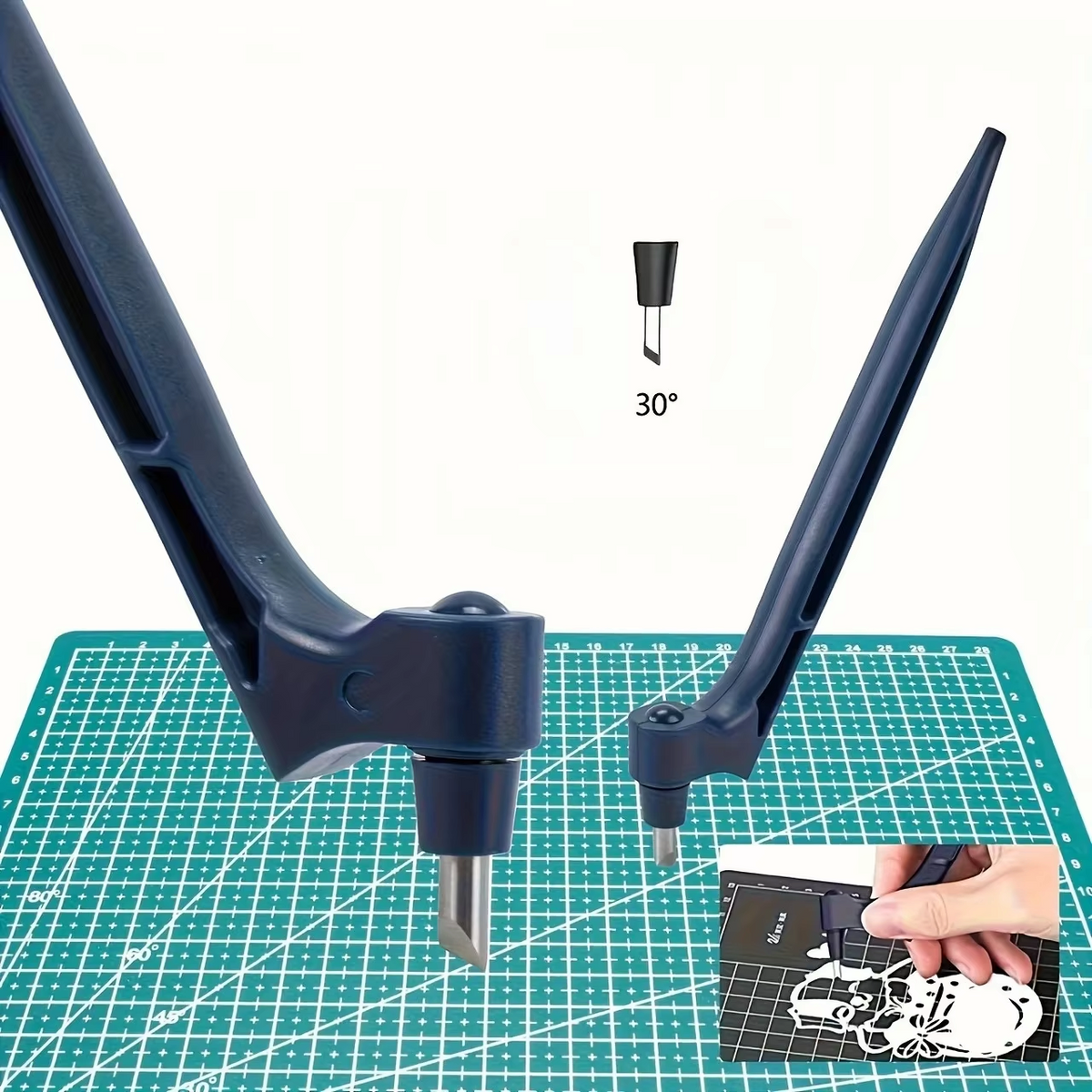 Cutora - Präzisionsschneidewerkzeug mit Edelstahlklinge und ergonomischem Griff