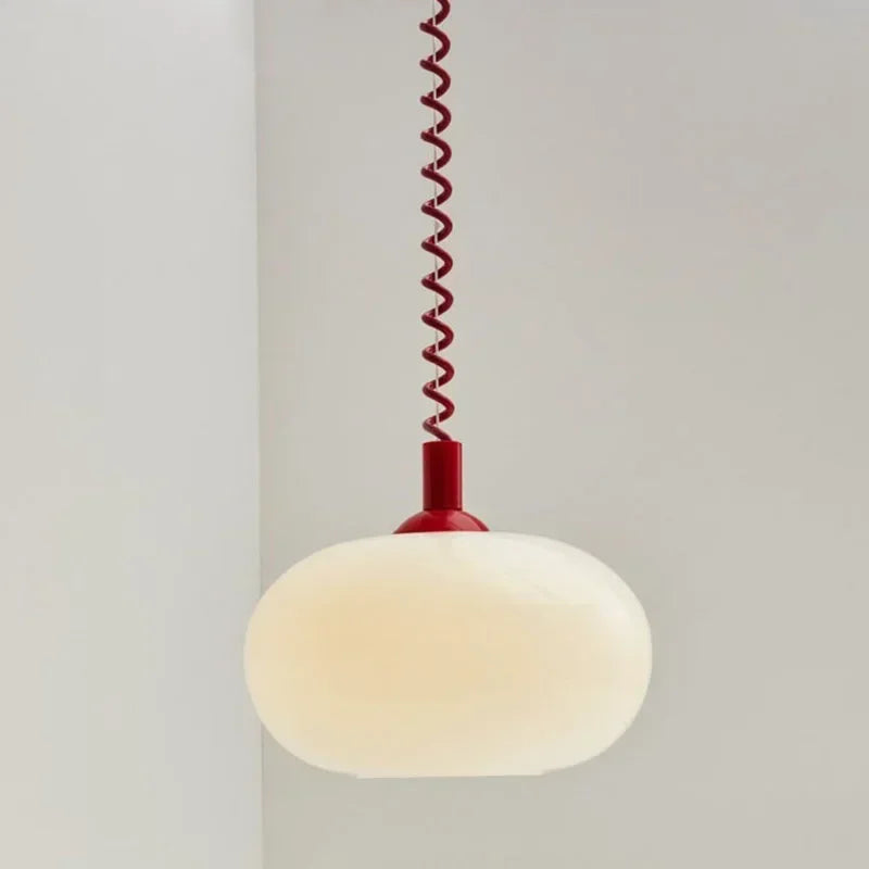 Minimalistische - Glaspendelleuchte mit LED