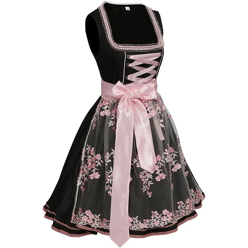 Dirndl mit Floralem Muster für Damen